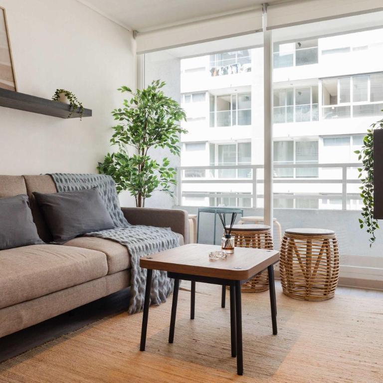 Downtown Santiago 1BR Modern Apartment with Pool - Apartamento - 1