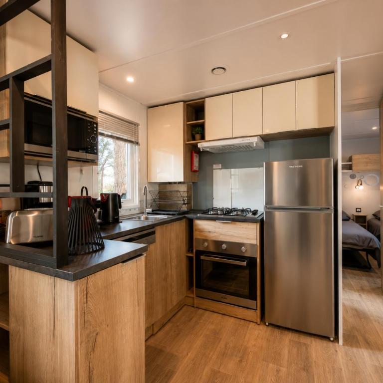 Le Cocon du Mar Estang - Terrasse, clim, 8 Pers - Mobile Home - 17
