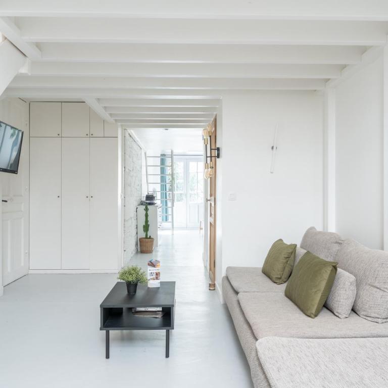 Urban White - loft lumineux avec terrasse - Studio - 10