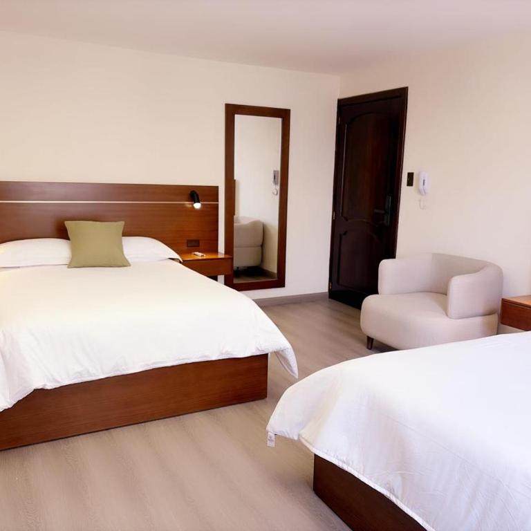 Casa Herrerías Hotel & Confort - Habitación Doble Superior - 2 camas - 6
