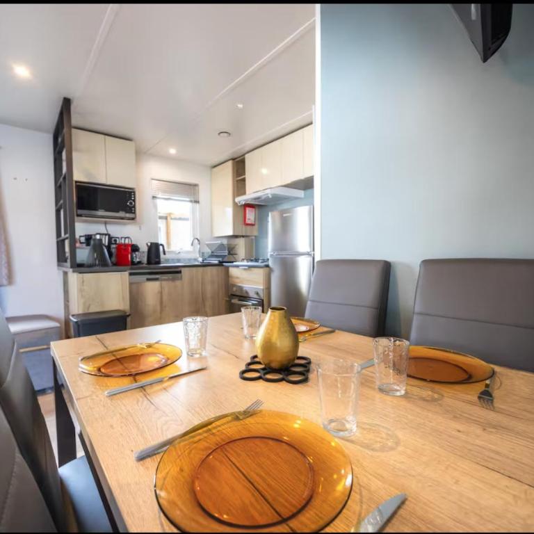 Le Cocon du Mar Estang - Terrasse, clim, 8 Pers - Mobile Home - 4