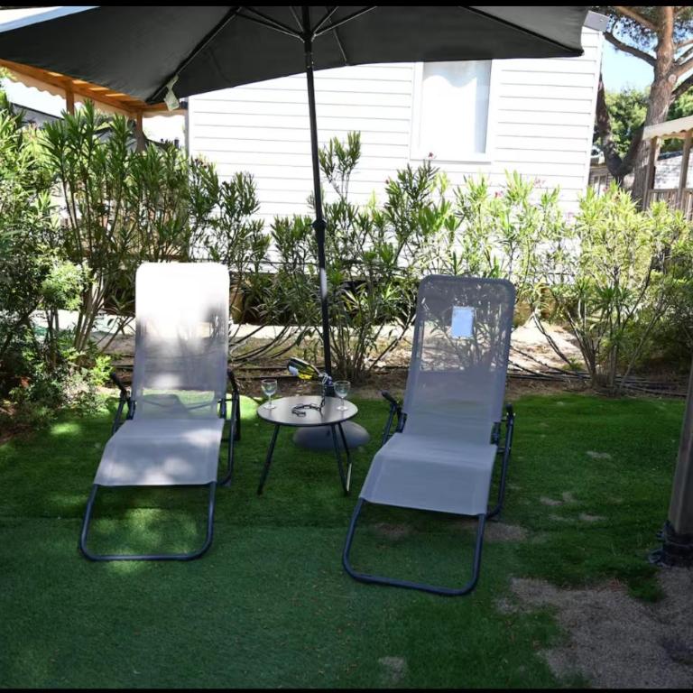 Le Cocon du Mar Estang - Terrasse, clim, 8 Pers - Mobile Home - 25