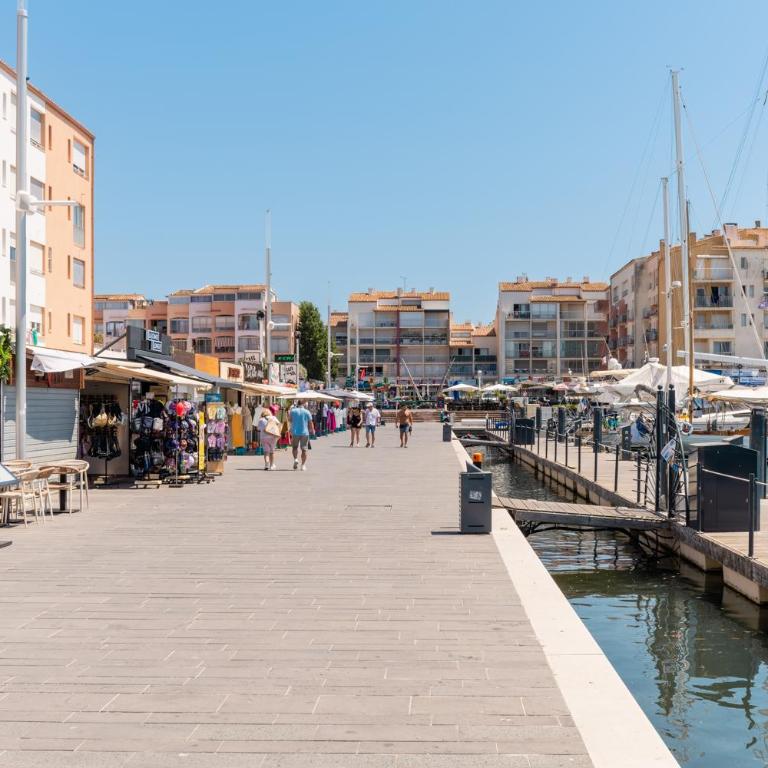 Duplex du Cabestan 7 pers Port du Cap d'Agde - Appartement 3 Chambres - 32