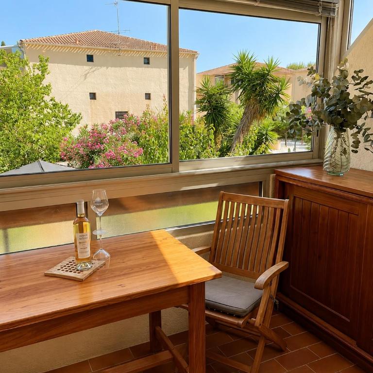 Studio climatisé avec jardin - Appartement 1 Chambre - 4