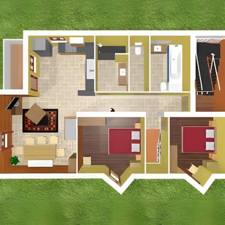 Chalet le Névé - Le Tetra-Lyre - Appartement Supérieur avec Balcon - 14