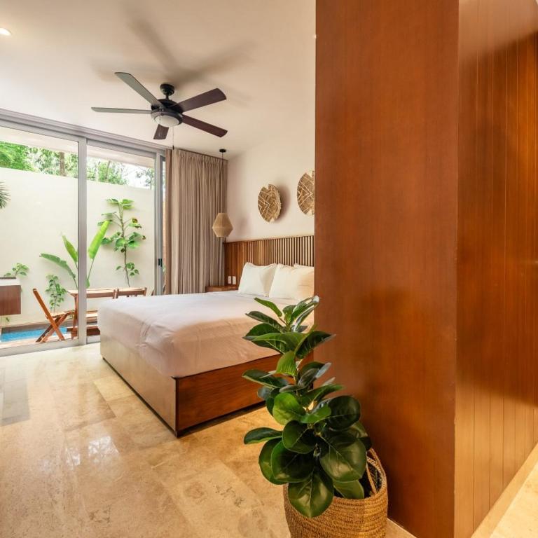NHOA 106A Lux 2BR Condo Plunge Pool in Aldea Zama - Two-Bedroom Apartment - 3