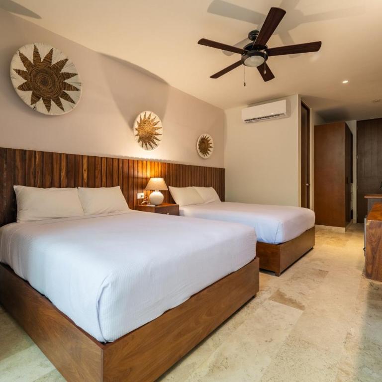 NHOA 106A Lux 2BR Condo Plunge Pool in Aldea Zama - Two-Bedroom Apartment - 4