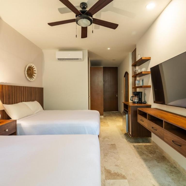 NHOA 106A Lux 2BR Condo Plunge Pool in Aldea Zama - Two-Bedroom Apartment - 8