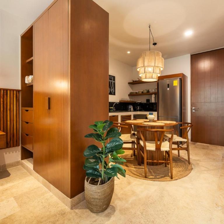 NHOA 106A Lux 2BR Condo Plunge Pool in Aldea Zama - Two-Bedroom Apartment - 10