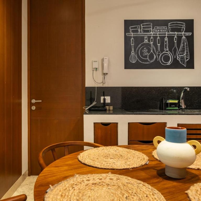 NHOA 106A Lux 2BR Condo Plunge Pool in Aldea Zama - Two-Bedroom Apartment - 12