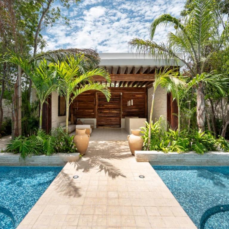 NHOA 106A Lux 2BR Condo Plunge Pool in Aldea Zama - Two-Bedroom Apartment - 18