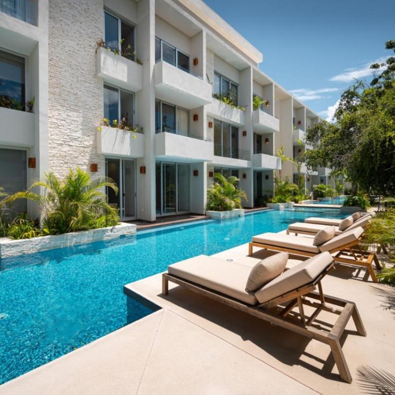 NHOA 106A Lux 2BR Condo Plunge Pool in Aldea Zama - Two-Bedroom Apartment - 22