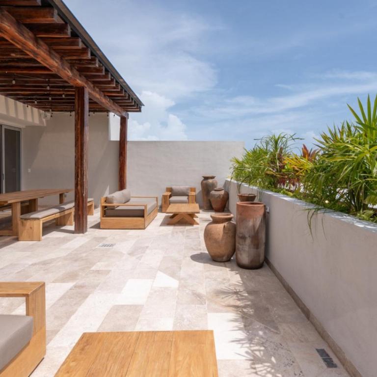 NHOA 106A Lux 2BR Condo Plunge Pool in Aldea Zama - Two-Bedroom Apartment - 31