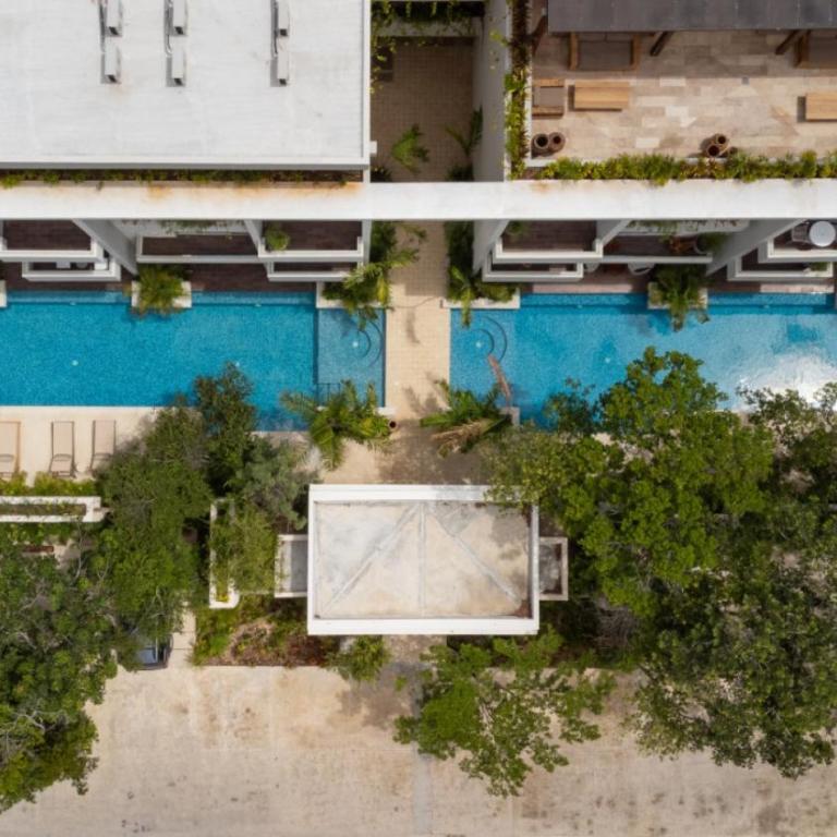 NHOA 106A Lux 2BR Condo Plunge Pool in Aldea Zama - Two-Bedroom Apartment - 34