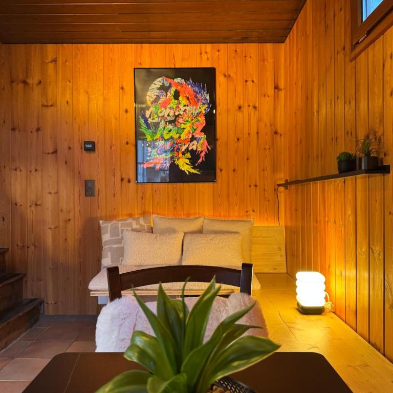 Tiny Chalet in Champéry 4 min Walk to Ski Lift & Train - Chalet 1 Chambre - 6