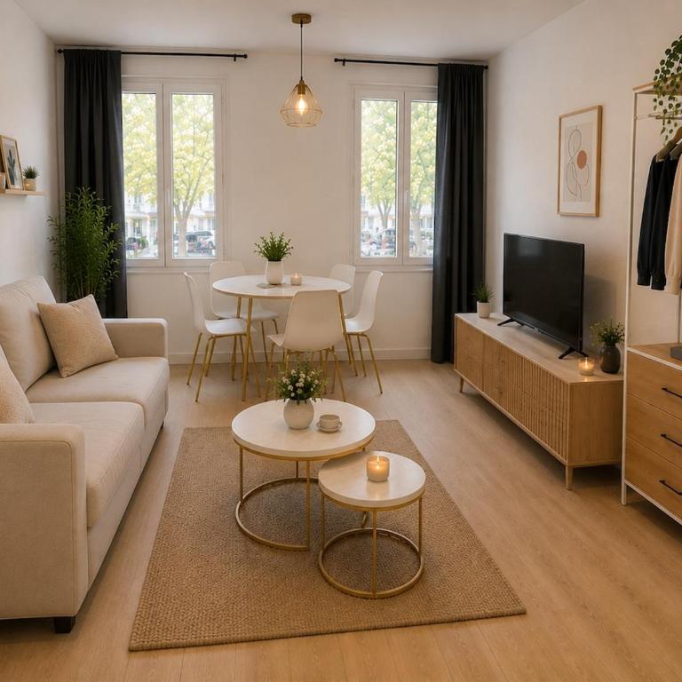 Studio rénové 4 pers Plages à pied Cannes - Appartement 1 Chambre - 3