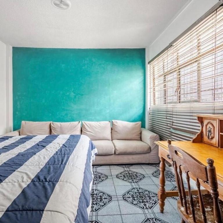 Casa de 1 Piso con Jardín cerca del aeropuerto CDMX 3 Recámaras y Parking - Ferienhaus mit 3 Schlafzimmern - 4