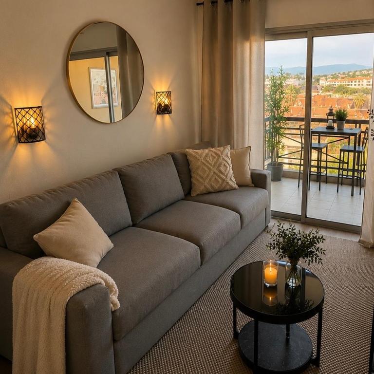 Cannes Beach Residence -Terrace- 2min to Beach - AC - WIFI - Pool - Appartement 1 Chambre - 3