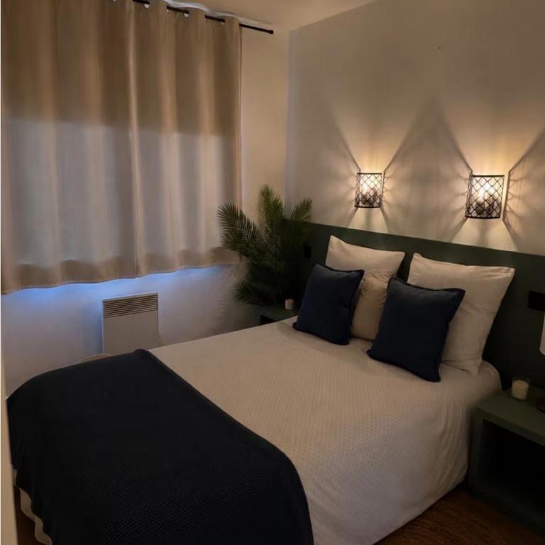 Cannes Beach Residence -Terrace- 2min to Beach - AC - WIFI - Pool - Appartement 1 Chambre - 2