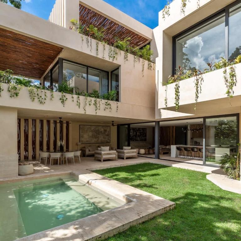 Villa Caiman Luxury 5BR Villa in Los Santos Tulum - Ferienhaus - 9