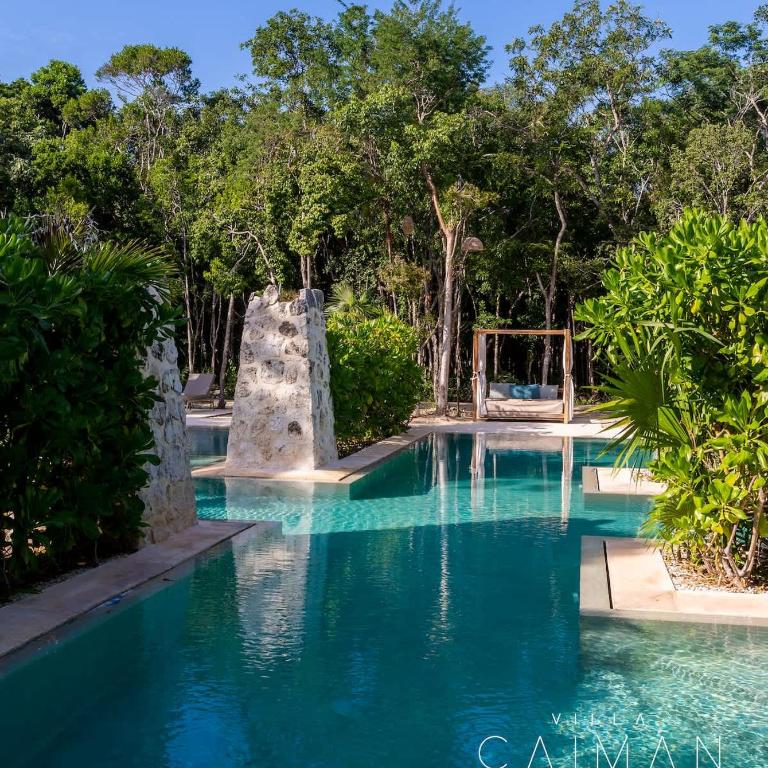 Villa Caiman Luxury 5BR Villa in Los Santos Tulum - Ferienhaus - 55