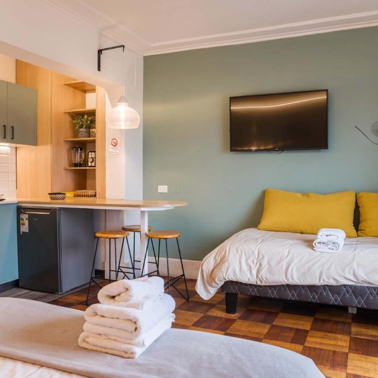 Bright & Modern Studio Prime Providencia Location - Apartamento - 6