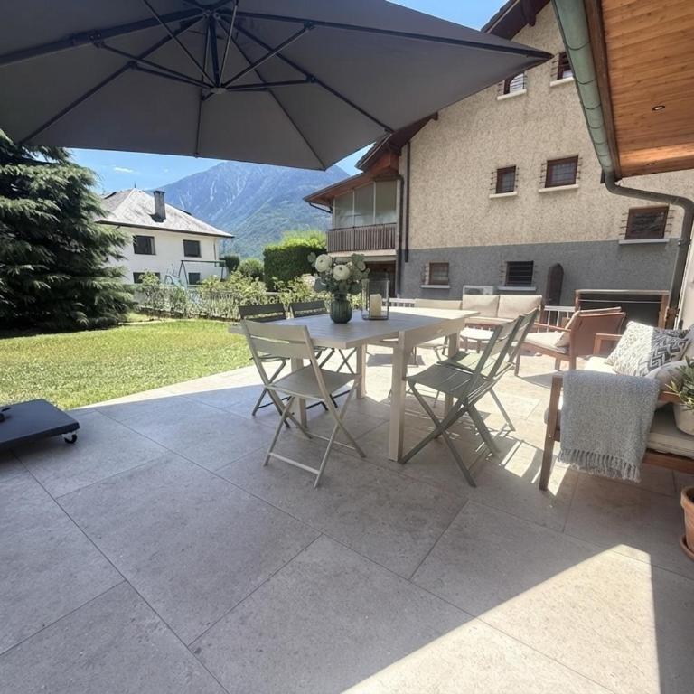 L'Entre Nous Climatisation Terrasse - Appartement 2 Chambres de Luxe avec Vue sur le Jardin - 19