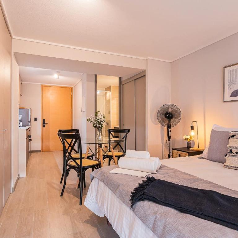 City Haven Studio Apartment for Two Guests in Nunoa - Apartamento - 8