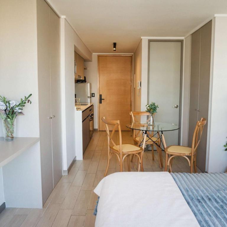 Comfortable Studio in Nunoa with Balcony and WiFi - Apartamento - 2