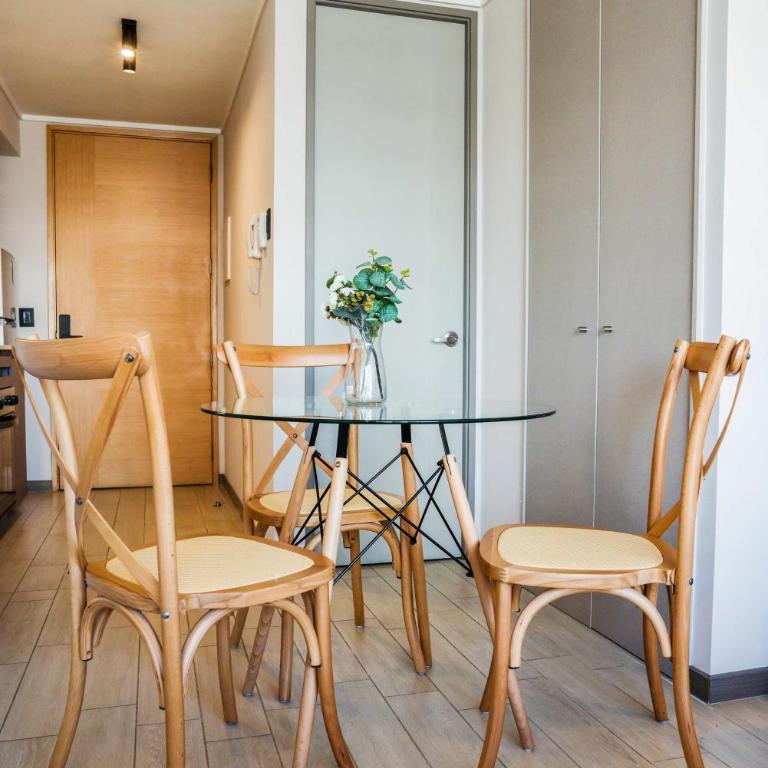 Comfortable Studio in Nunoa with Balcony and WiFi - Apartamento - 10