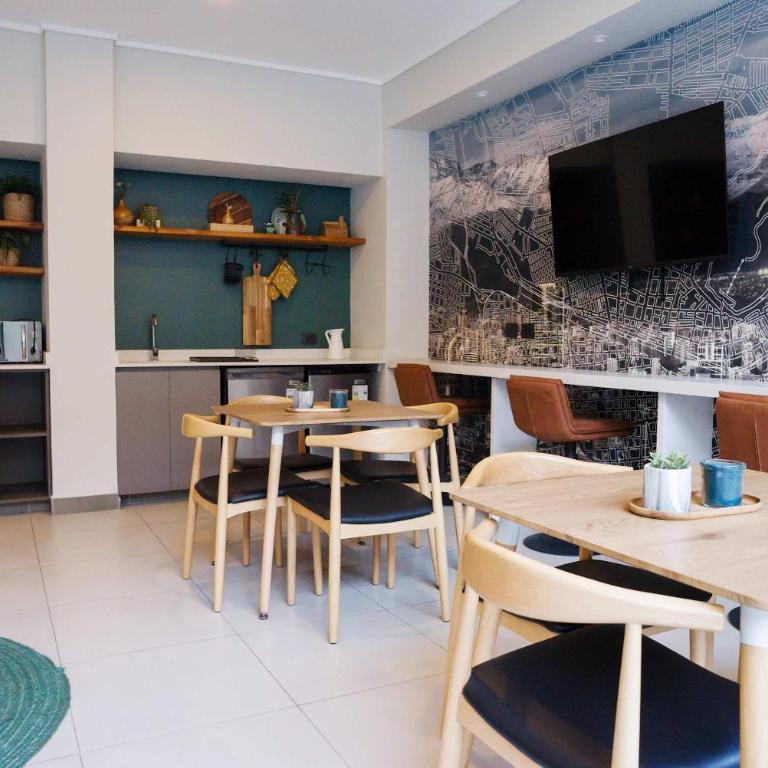Comfortable Studio in Nunoa with Balcony and WiFi - Apartamento - 34