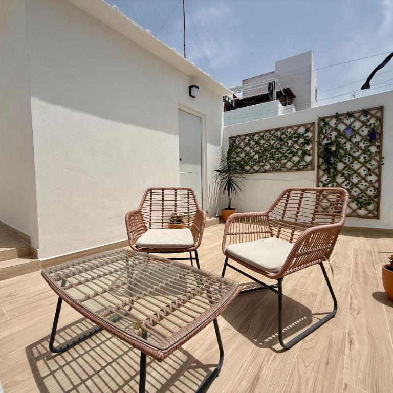 Habitación con Terraza Susurros del Mar - Apartamento de 1 dormitorio - 1