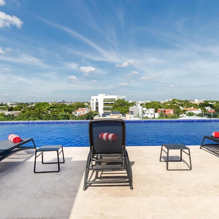 Luxury Apartment 106 wpool & gym by Puerto Cancún - Apartamento de 1 dormitorio - 24