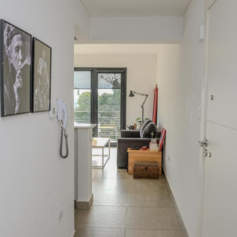 Depto premium 1 hab y balcón doble con cochera opc - One-Bedroom Apartment - 26