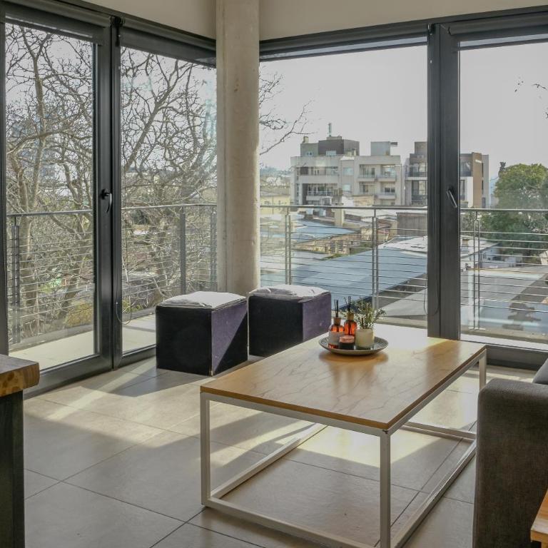 Depto premium 1 hab y balcón doble con cochera opc - One-Bedroom Apartment - 11