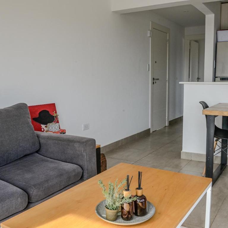 Depto premium 1 hab y balcón doble con cochera opc - One-Bedroom Apartment - 12