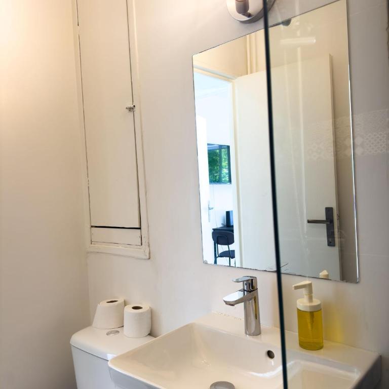 Charming Parisian Apartment with Garden View - Appartement - 20