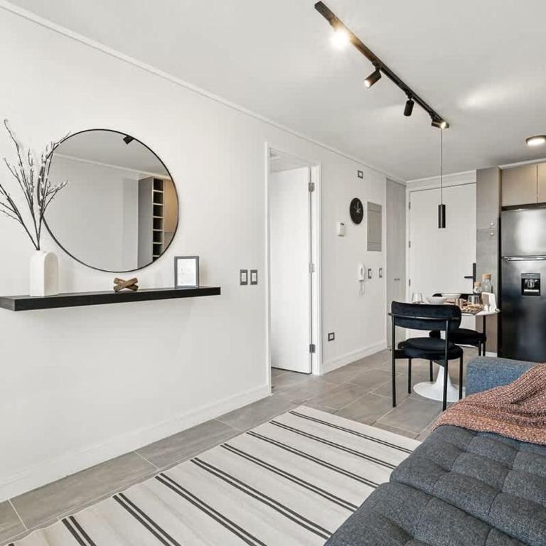 1D1B con Calefaccion y a 15 minutos de Barrio Italia recepcion 24-7 - Apartment - 4