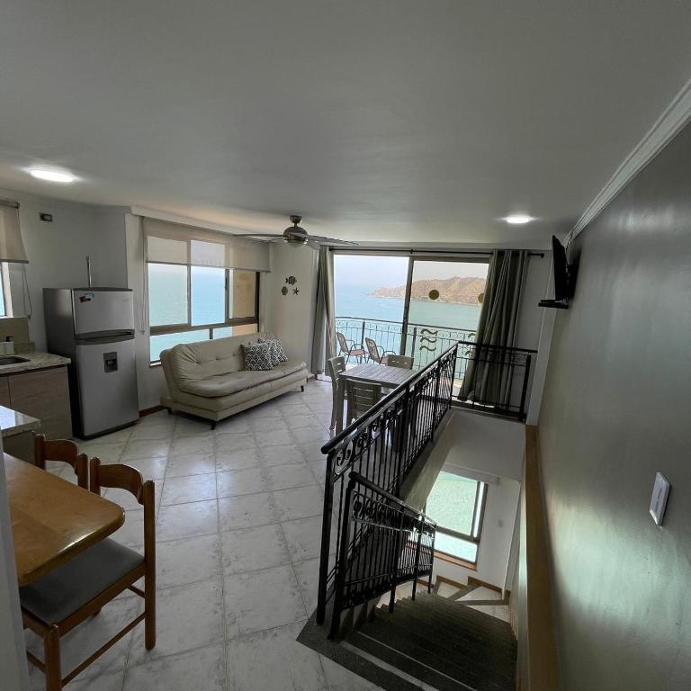 Apartamento con vista al mar playa el rodadero - Apartamento de 1 dormitorio - 4