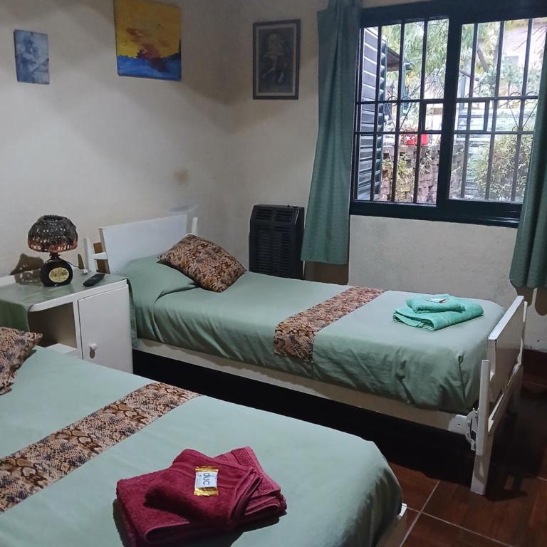 Casa amigable dos habitaciones cuatro lugares - Habitación Doble - 2 camas - 5