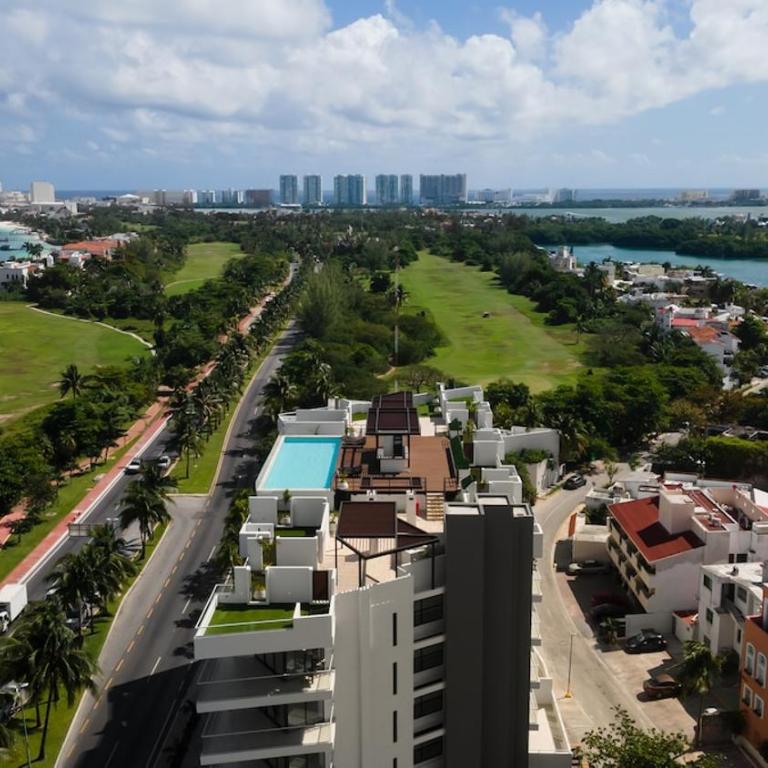 Cancun Depa Rooftop Pool & Terrace 408B - Apartamento de 1 dormitorio - 13