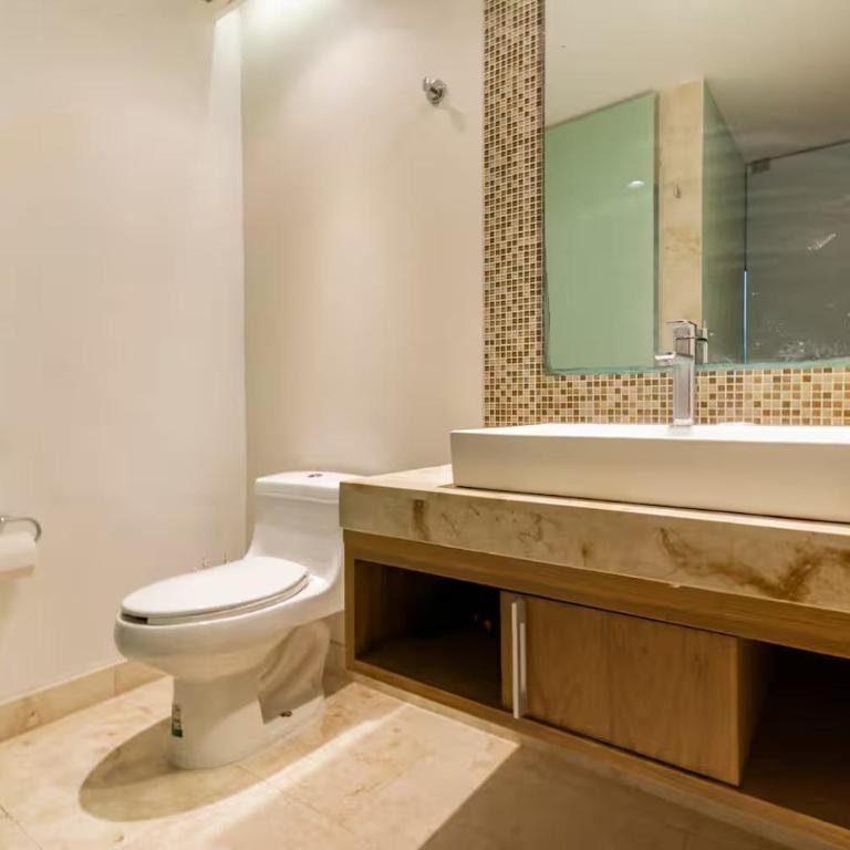 Departamento 2 recámaras Anah - Deluxe Apartment mit Balkon und 2 Schlafzimmern - 12