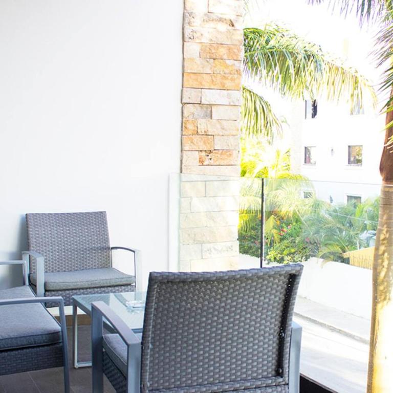 Departamento 2 recámaras Anah - Deluxe Apartment mit Balkon und 2 Schlafzimmern - 4