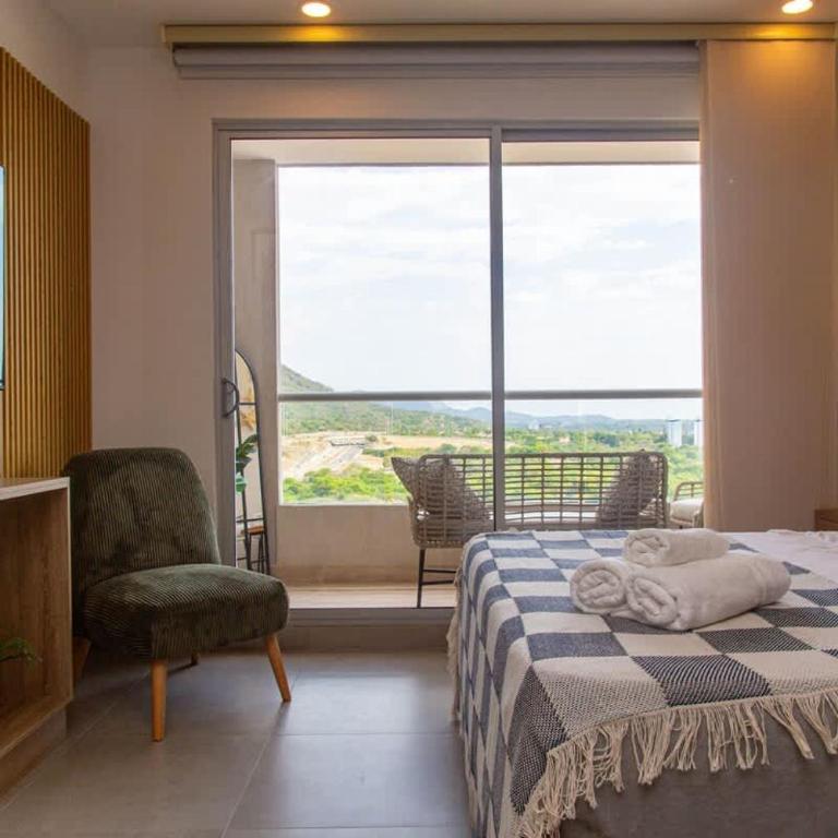 Santa Marta Vista Mar Playa Privada - Apartment - 72