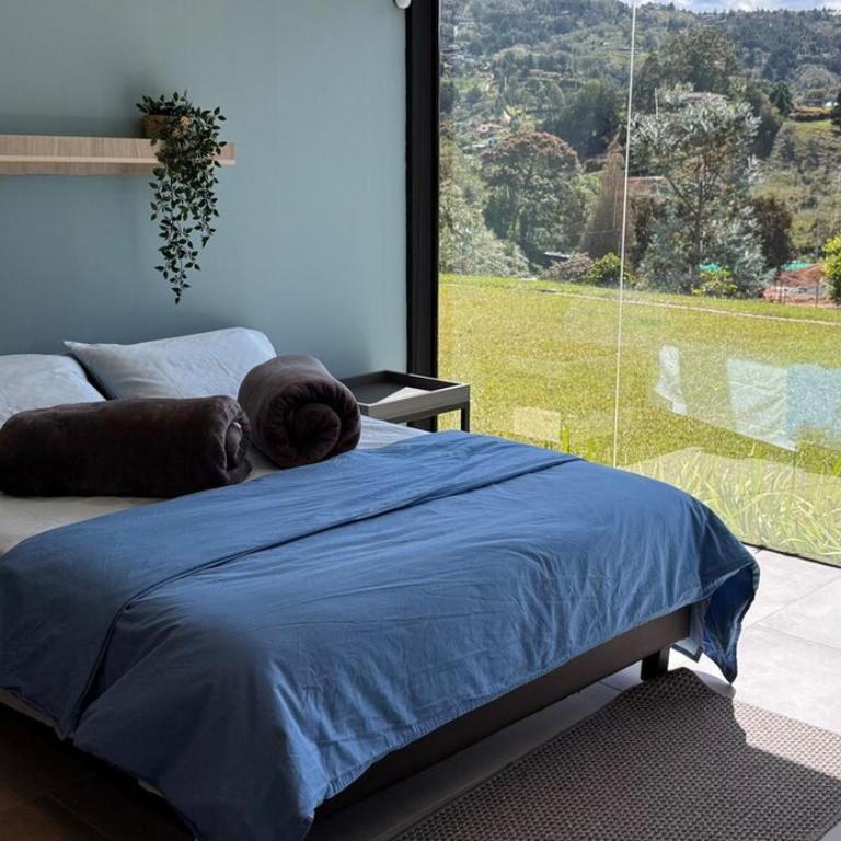 VerdeSereno Hermosa Finca con Jacuzzy y Amplias Zonas Verdes - Two-Bedroom Villa - 63
