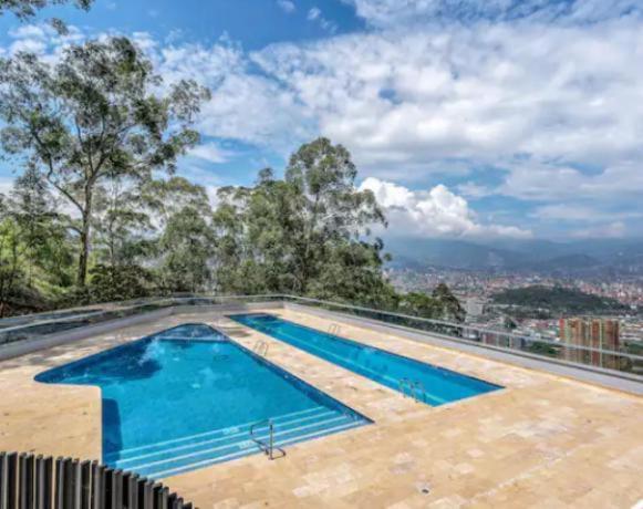 Espectacular vista de Medellín, 2 habitaciones en Las palmas - Two-Bedroom Apartment - 18