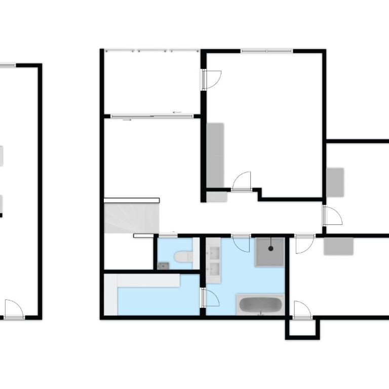 Das Berg Loft Inklusive Sauna - Loft-Apartment mit 3 Schlafzimmern - 12