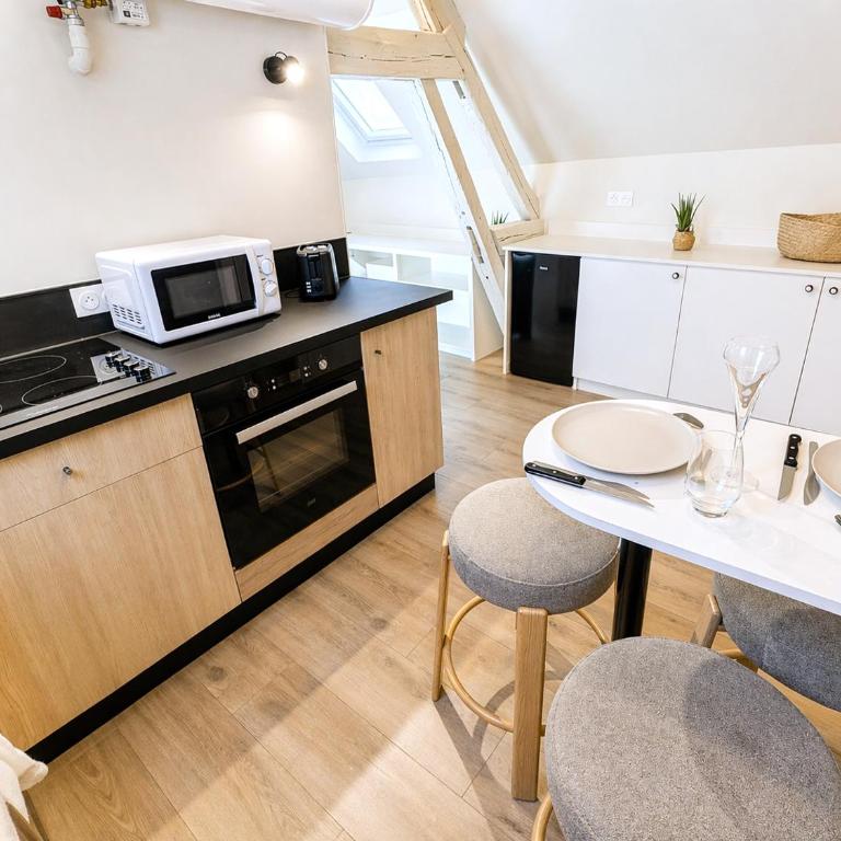 Sous les toits de Troyes pour 3 en centre historique - Apartamento de 1 dormitorio - 17