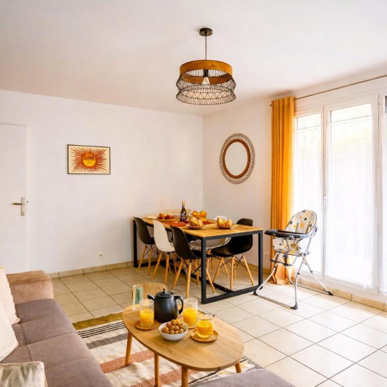 Spacious Family Apartment near Disneyland with Garden, AC and Parking - Appartement - Vue sur Jardin - 10