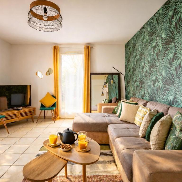 Spacious Family Apartment near Disneyland with Garden, AC and Parking - Appartement - Vue sur Jardin - 9